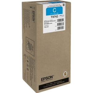 Epson T9742 inktcartridge cyaan extra hoge capaciteit (origineel)