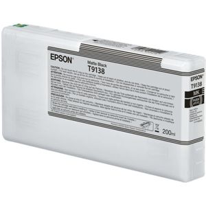 Epson T9138 inktcartridge 1 stuk(s) Origineel Normaal rendement Mat Zwart