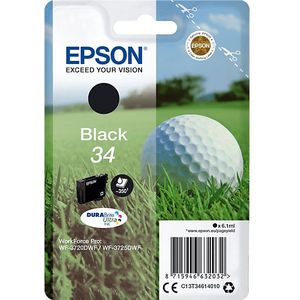 Epson 34 Zwart (c13t34614020)