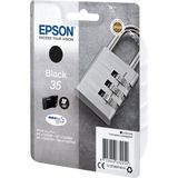 Epson Padlock C13T35814010 inktcartridge 1 stuk(s) Origineel Normaal rendement Zwart