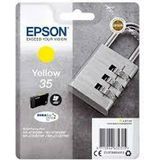 Epson Padlock C13T35844010 inktcartridge 1 stuk(s) Origineel Normaal rendement Geel