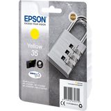 Epson Padlock C13T35844010 inktcartridge 1 stuk(s) Origineel Normaal rendement Geel