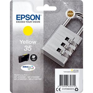 Epson Padlock Singlepack Yellow 35 DURABrite Ultra Ink