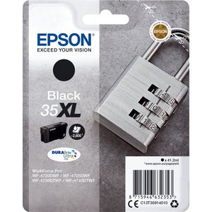 Epson Padlock Singlepack - Zwart - 35XL DURABrite Ultra Ink