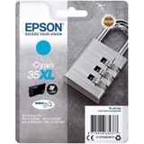 Epson 35XL (T3592) inktcartridge cyaan hoge capaciteit (origineel)