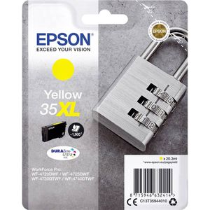 Epson Padlock C13T35944010 inktcartridge 1 stuk(s) Origineel Hoog (XL) rendement Geel