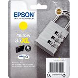 Epson Padlock Singlepack Yellow 35XL DURABrite Ultra Ink