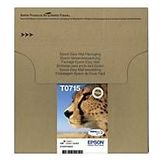 Inktpatroon Epson T0715 multipack zwart + 3 kleuren (origineel)