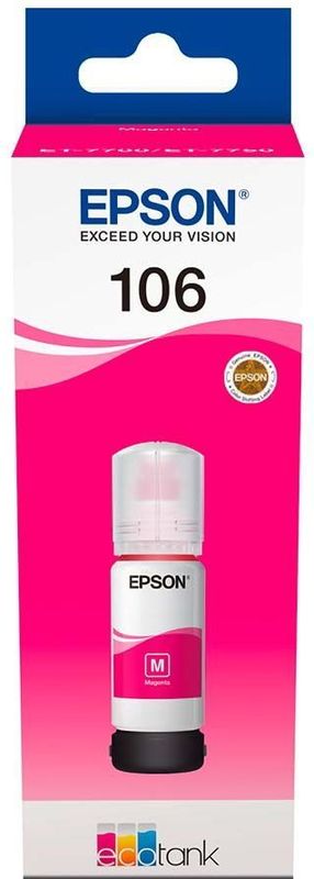 Epson 106 inktfles magenta (origineel)
