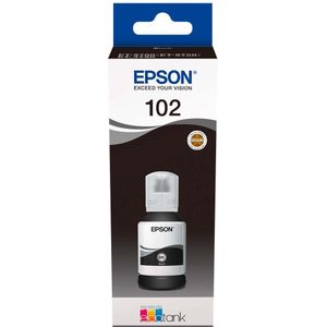 Epson 102 - Inktfles - Zwart - 127 ml