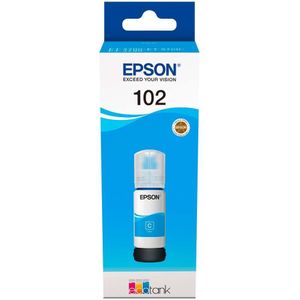 Epson 102 Inktflesje Cyaan