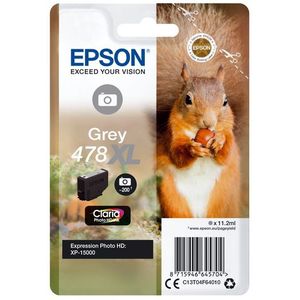 Original Ink Cartridge Epson C13T04F64010 Grey