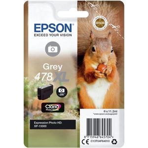 Epson - 478XL - Inktpatroon - Grijs - Claria Photo HD