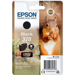 Epson - 378 - Inktcartridge - Zwart - 5.5ml - 240 pagina's
