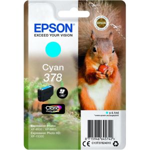 Epson 378 inktcartridge cyaan (origineel)
