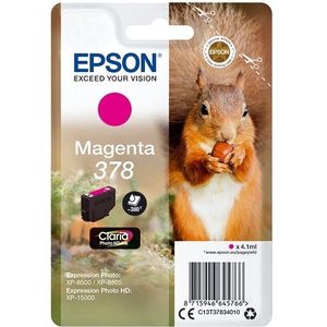 Epson 378 (T3783) inktcartridge magenta (origineel)