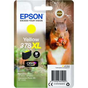 Epson 378XL (T3794) inktcartridge geel hoge capaciteit (origineel)