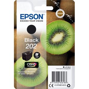 Epson 202 Singlepack Zwart Claria Premium Ink