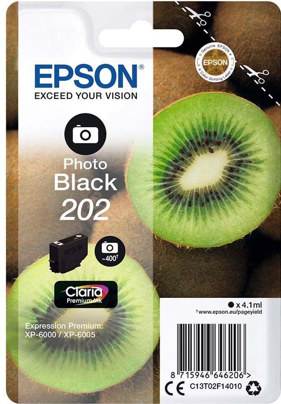 Epson 202 - Inktcartridge / Foto Zwart