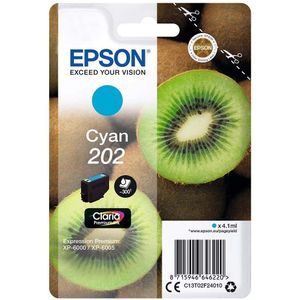 Epson 202 Inktcartridge - Cyaan - 4.1 ml - Origineel