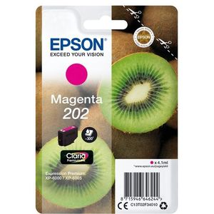Epson 202 Magenta Inktcartridge - 4.1 ml - Origineel