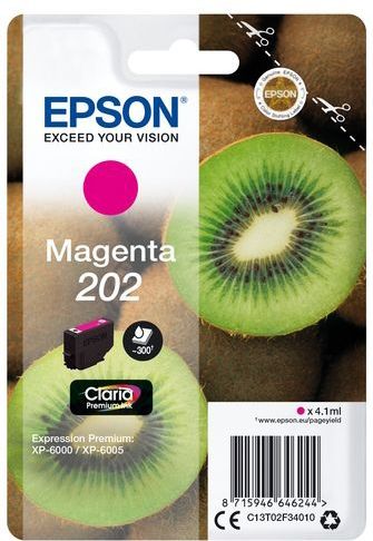Epson 202 Magenta Inktcartridge - 4.1 ml - Origineel