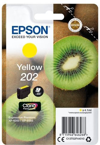 Epson 202 Inktcartridge - Geel - 4.1 ml