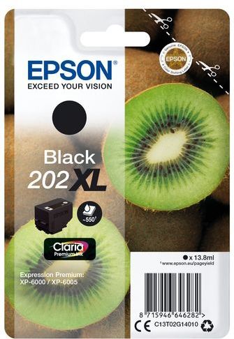 Epson - 202XL - Cartridge - Zwart - Claria Premium Ink