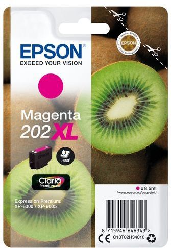 Epson - 202XL - Inktcartridge - Magenta - 8.5ml - 650 pagina's