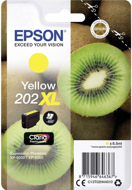Epson 202XL (C13T02H44010) - Gelb - Druckerpatrone - Hohe Kapazität