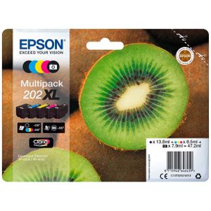 Epson 202XL - Inktcartridge / Multipack
