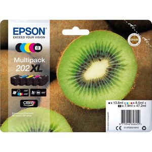 Epson Kiwi Multipack 5-colours 202XL Claria Premium Ink