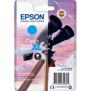 Epson 502XL inktcartridge 1 stuk(s) Origineel Hoog (XL) rendement Cyaan
