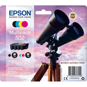 Epson 502 - Inktcartridge - Multipack - Pigmentbasis