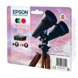 Epson 502 3.3ml 4.6ml 210pagina's 165pagina's Zwar - Cyaa - Magent - Geel Inktcartridge