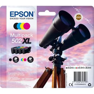 Epson - Multipack 4 colours 502XL Inktcartridge