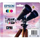 Epson 502XL / 502 Multipack zwart en kleur (C13T02W94010) - Inktcartridge - Origineel