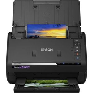 Epson - FastFoto FF-680W - Scanner - Zwart - Digitaliseer Papieren Afbeeldingen