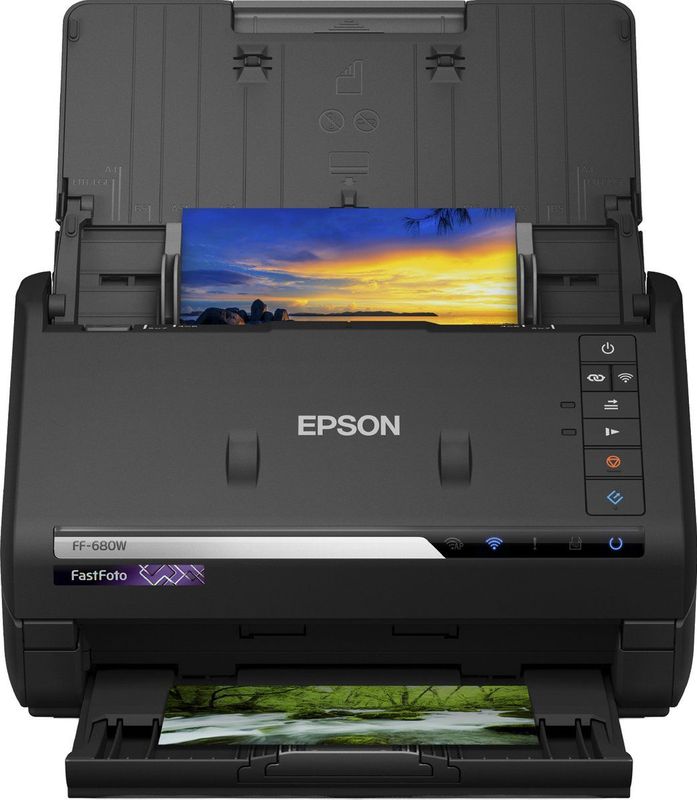 Epson - FastFoto FF-680W -  Drahtloser Hochgeschwindigkeitsscanner
