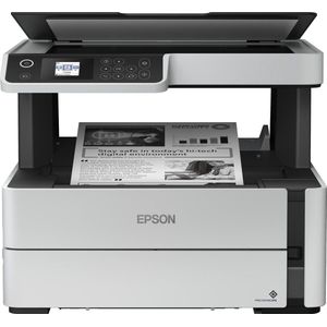 Epson ET-M2140 EcoTank (Inktreservoir, Zwart-wit), Printer, Zwart, Grijs