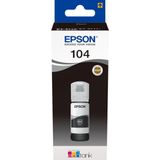 Epson - 104 - EcoTank - Zwart - 65ml - Schrijf- en Tekeninkt