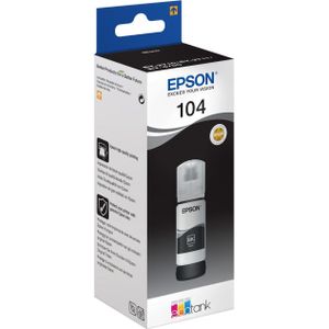 Epson Original EcoTank 104 Nachfülltinte - schwarz (C13T00P140)
