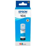 Epson 104 EcoTank - Inktfles / Cyaan