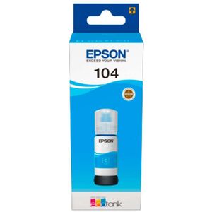 Epson 104 EcoTank - Inktfles / Cyaan