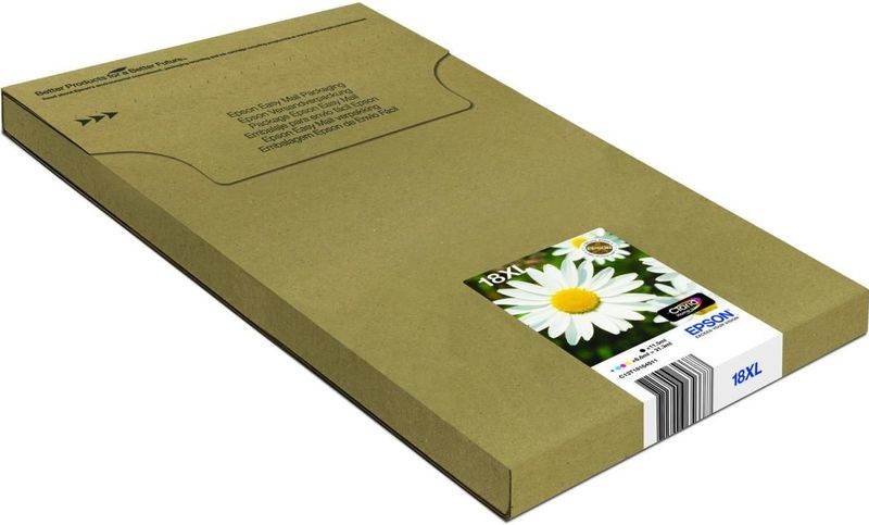 Epson 18XL Multipack Easy Mail Packaging - 4er-Pack - XL - Schwarz, Gelb, Cyan, Magenta - original - Tintenpatrone