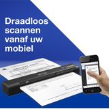Epson - Workforce Es-60w - Mobiele Scanner - Wit - 600 DPI