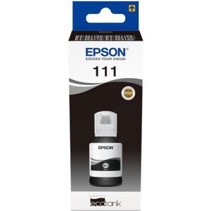 Epson 111 Inktfles - Zwart - Geschikt voor EcoTank