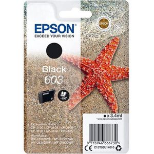 Epson - T03U1 - Origineel Zwart - 603 - 3.4ml