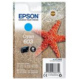 Epson - Singlepack Cyan 603 - Inkt - Kleur: Cyan - Materiaal: Dye en Pigment