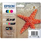 Epson - 603 Multipack - Inktcartridges - Zwart, Geel, Cyaan, Magenta - Hoge Capaciteit